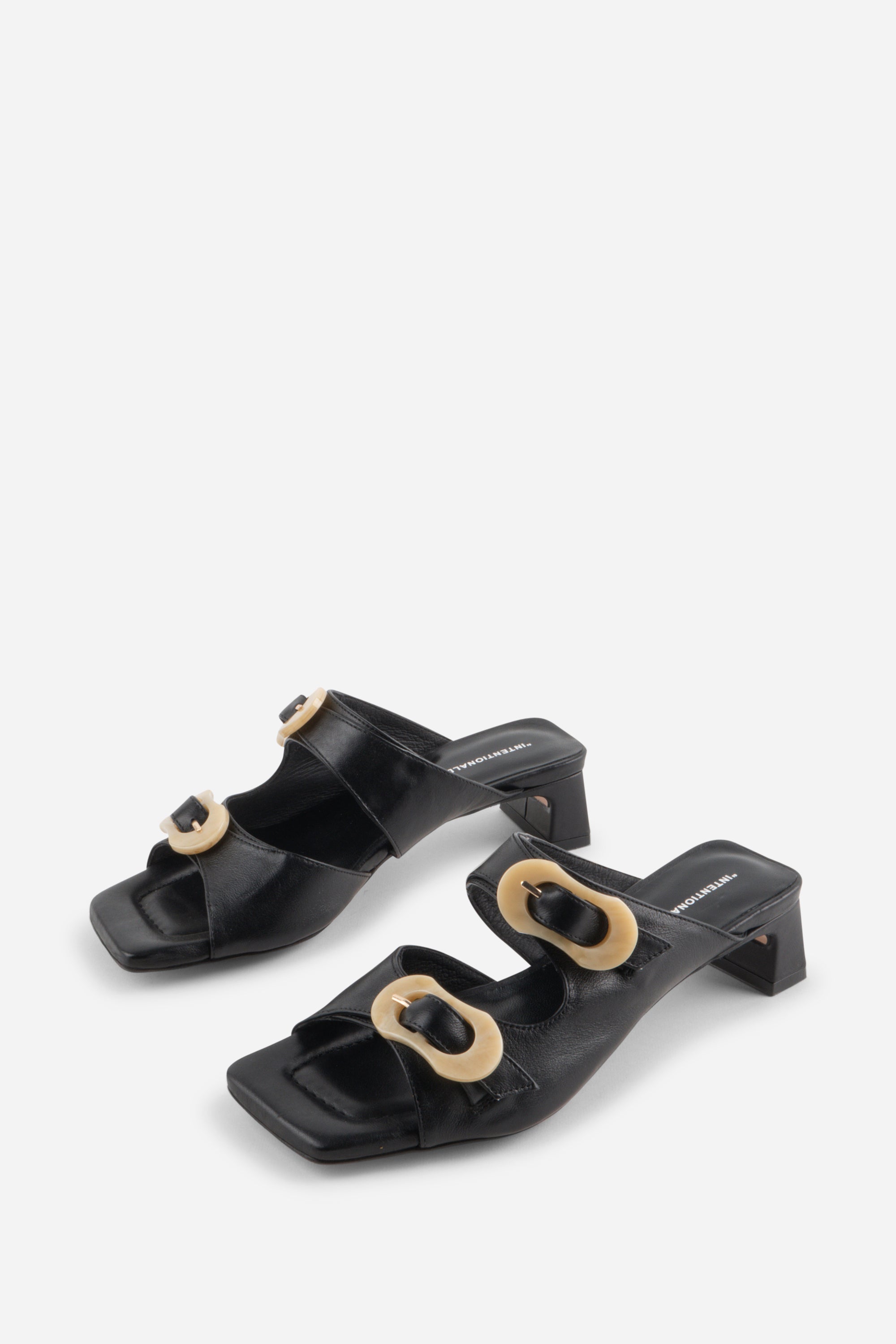 Intentionally Blank - Nora Square Toe Sandal -