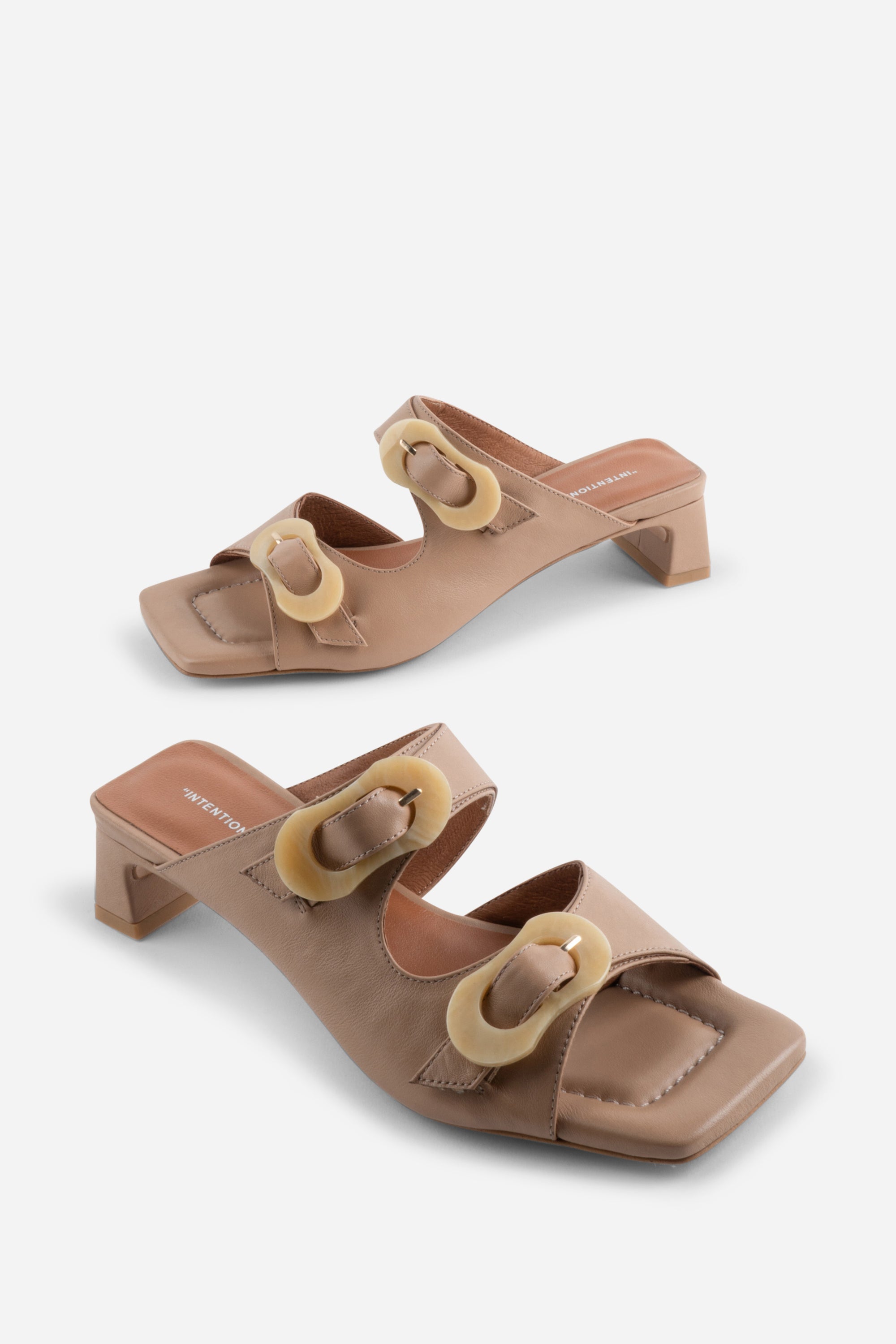 Intentionally Blank - Nora Square Toe Sandal -