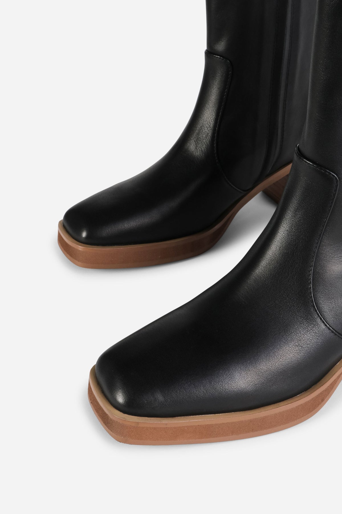 Intentionally Blank - Norfolk Stacked Heel Ankle Boot -