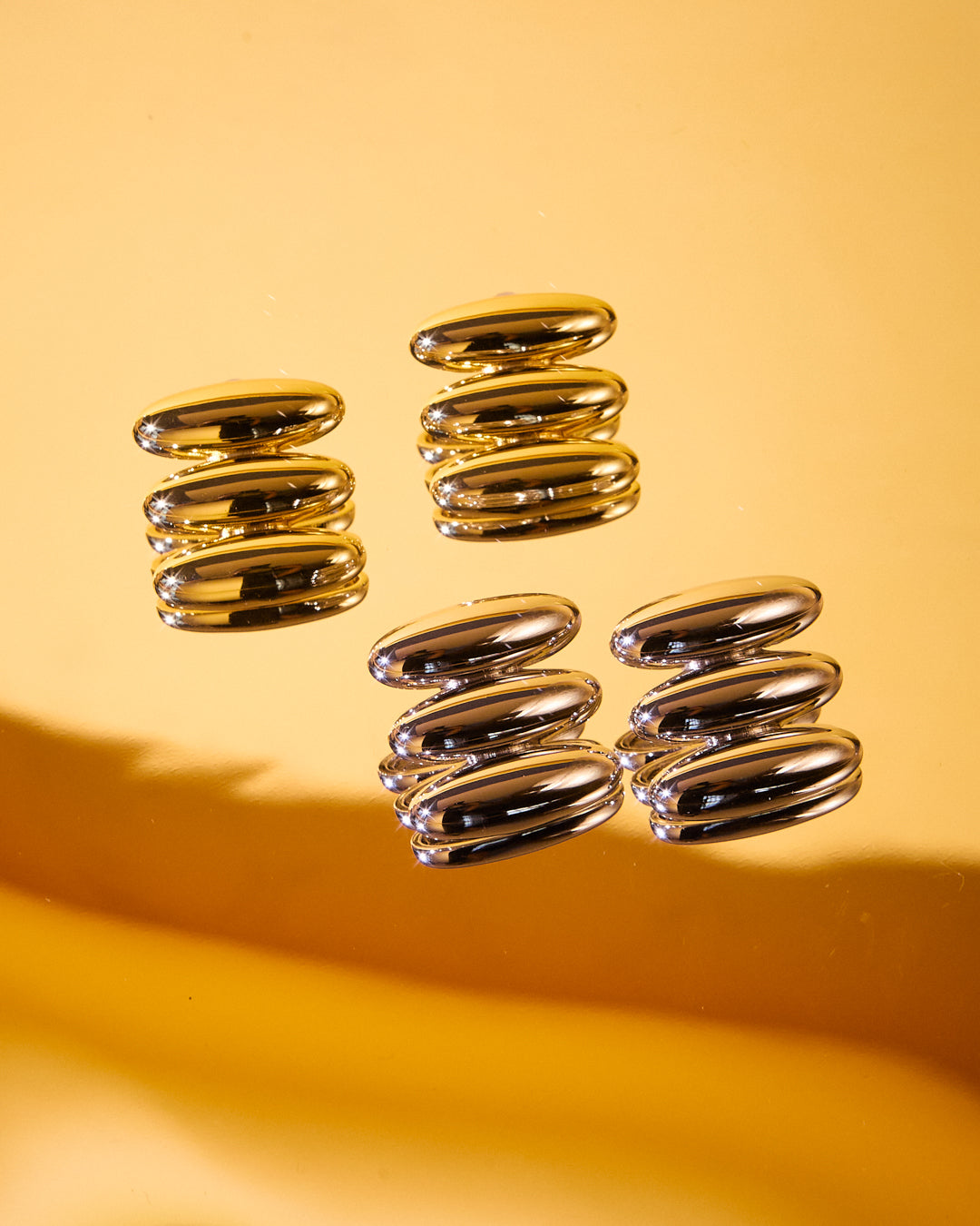 Luv Aj - The Milan Bead Stud Earrings -