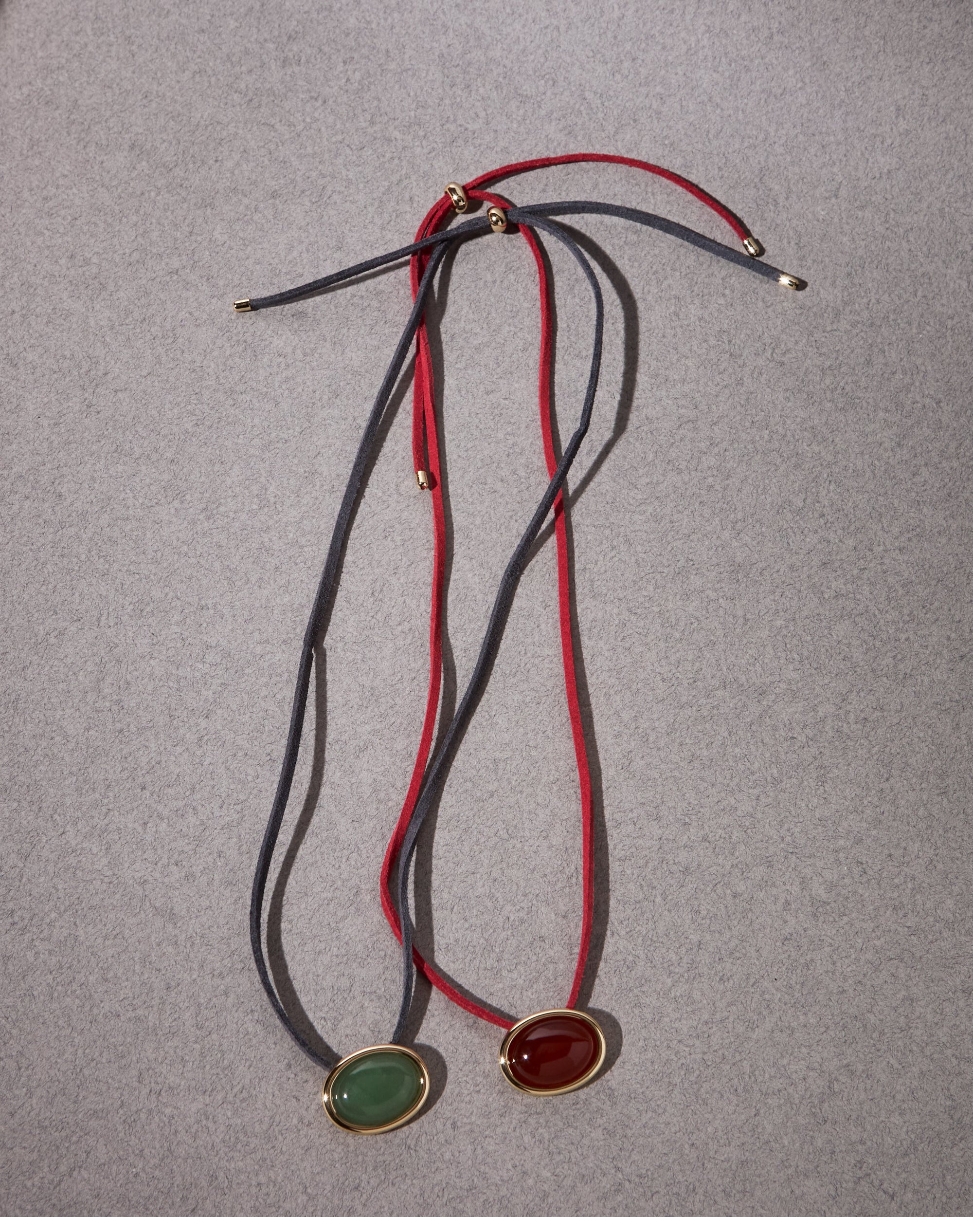 Luv Aj - Sunset Stone Cord Necklace- Green -