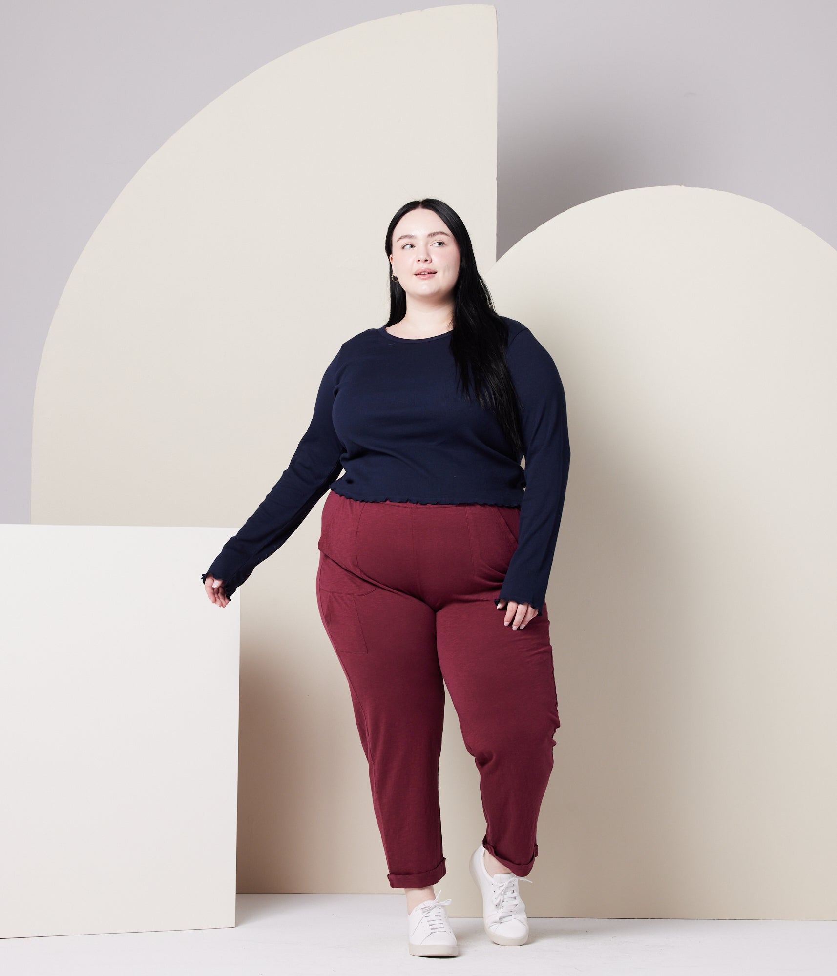 Known Supply - Jill Top - Dark Blue -