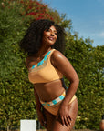 Nomads Swimwear - Bay Bottom II - Expressivo/Peach -