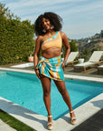 Nomads Swimwear - Bay Top II - Expressivo/Peach -