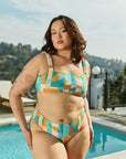 Nomads Swimwear - Current Bottom II - Expressivo/Peach -