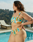 Nomads Swimwear - Current Bottom II - Expressivo/Peach -