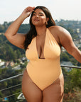 Nomads Swimwear - Isle One Piece - Expressivo/Peach -