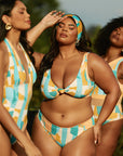 Nomads Swimwear - Playa Top II - Expressivo/Peach -