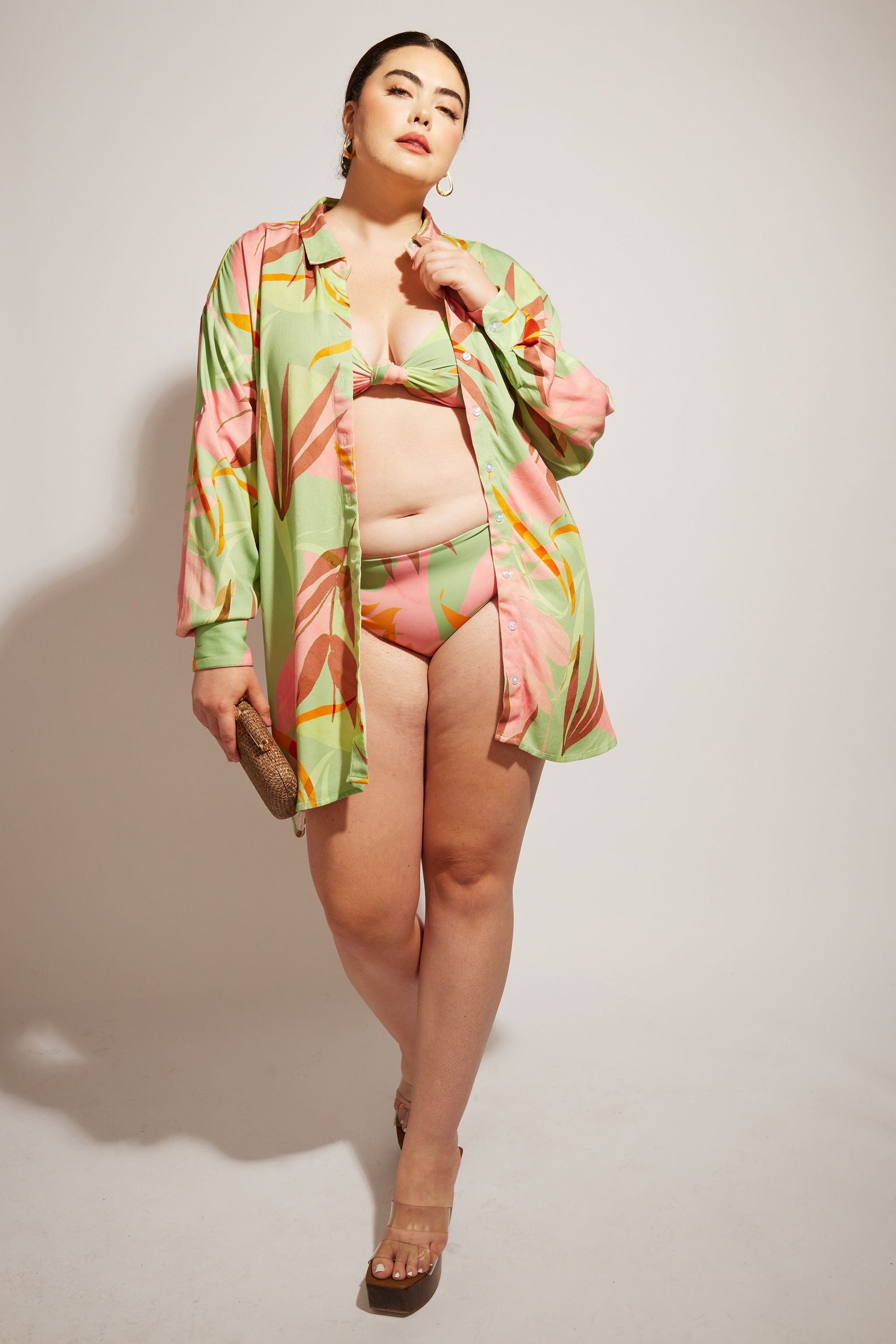 Nomads Swimwear - Playa Top II - Birds of Paradise -