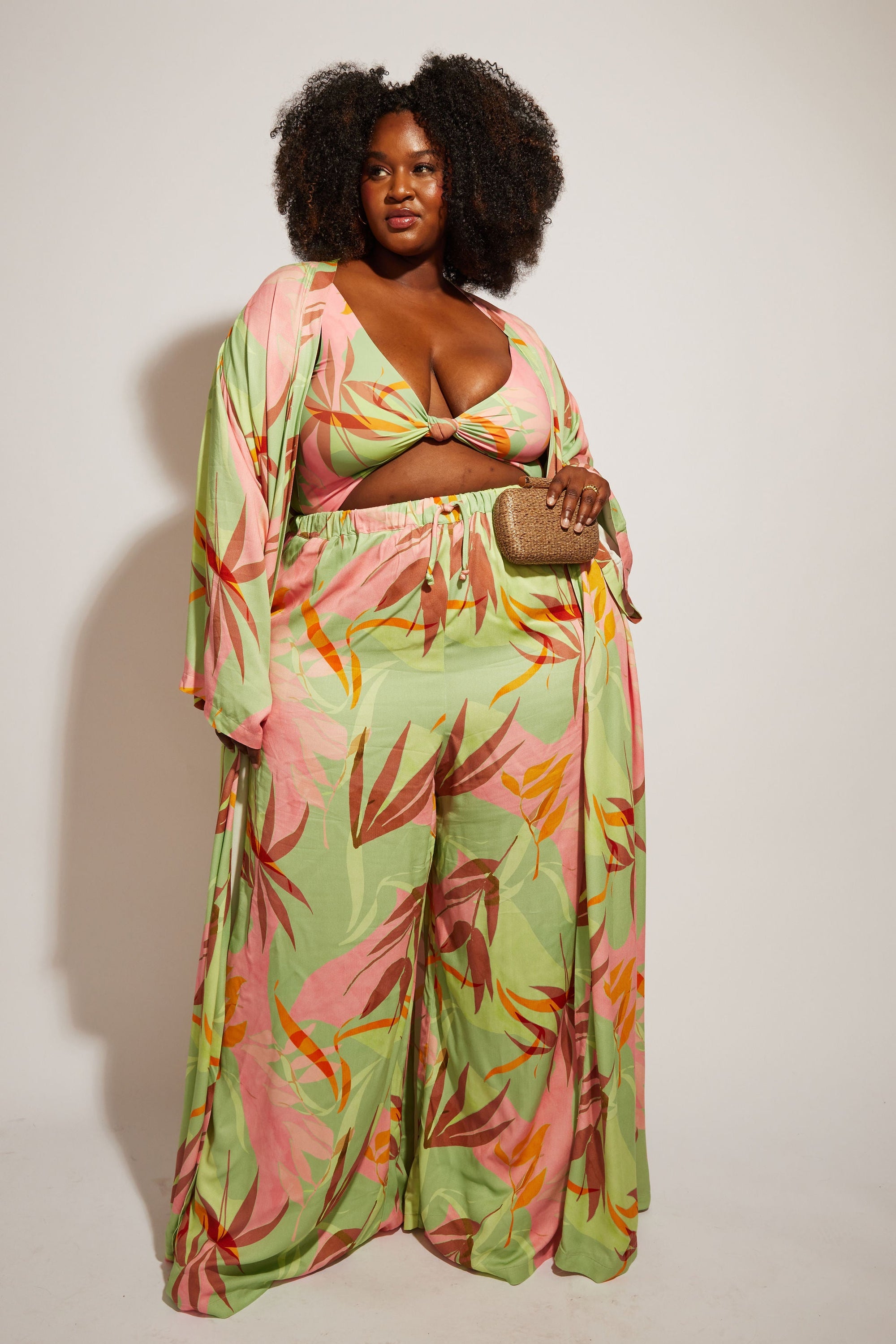 Nomads Swimwear - Sunset Kimono II - Birds of Paradise -