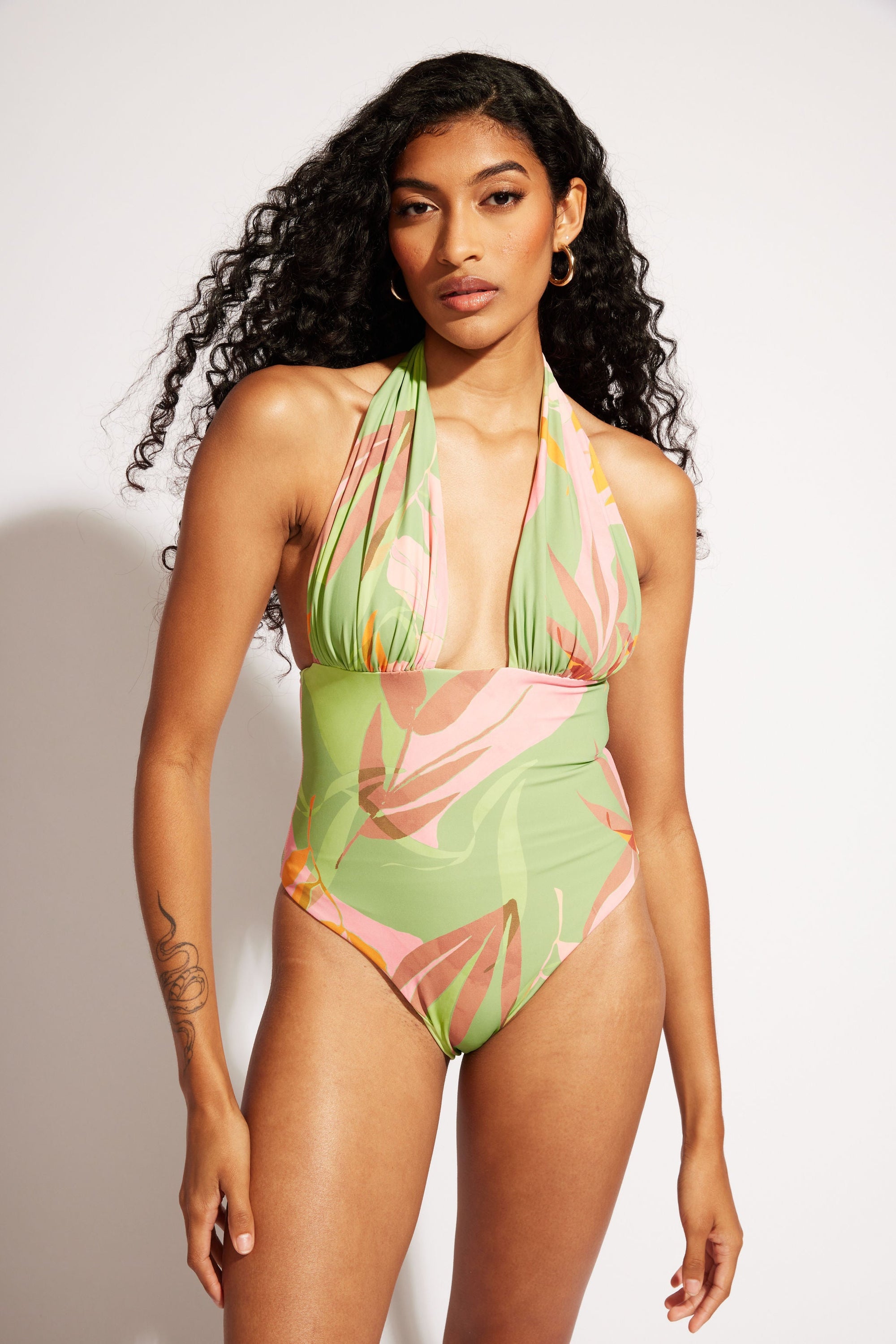 Nomads Swimwear - Isle One Piece - Birds of Paradise -