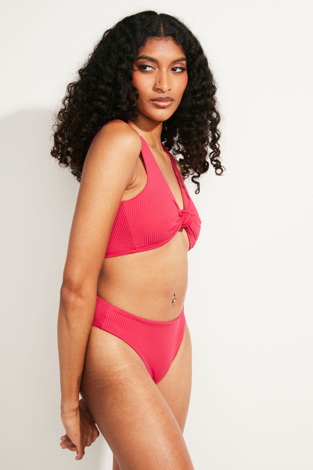 Playa Swim Bottom - Raspberry