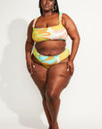 Nomads Swimwear - Current Swim Bottom II - Guava Duff -