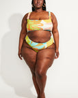 Nomads Swimwear - Current Swim Top II - Guava Duff -