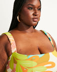 Nomads Swimwear - Current Swim Top II - Guava Duff -
