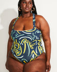 Nomads Swimwear - Wave One Piece II - Goombay -