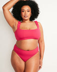 Nomads Swimwear - Current Swim Bottom II - Raspberry -
