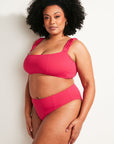 Nomads Swimwear - Current Swim Bottom II - Raspberry -