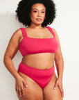 Nomads Swimwear - Current Swim Bottom II - Raspberry -