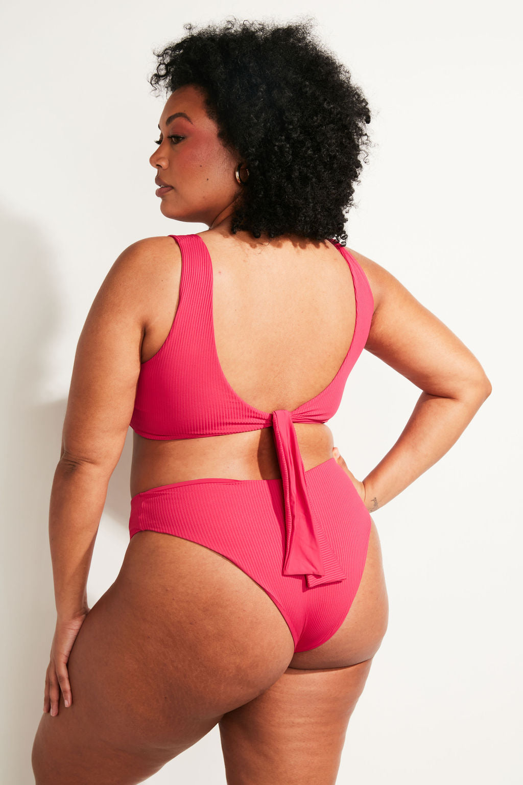 Playa Swim Top - Raspberry