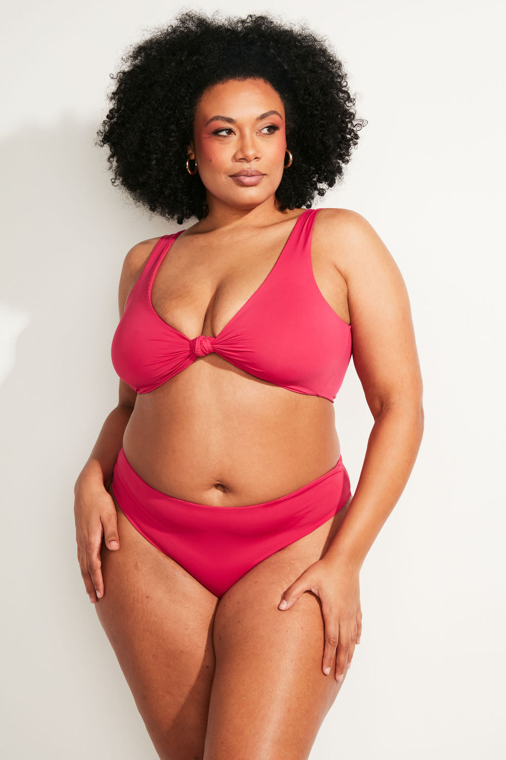 Playa Swim Top - Raspberry