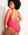 Nomads Swimwear - Wave One Piece II - Raspberry -