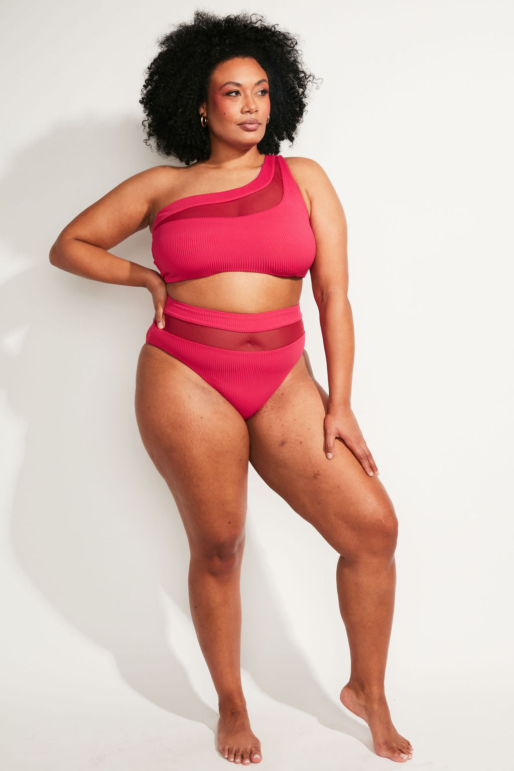 Bay Swim Top II - Raspberry