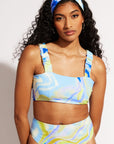 Nomads Swimwear - Current Top II - Sky/Geode -