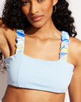 Nomads Swimwear - Current Top II - Sky/Geode -