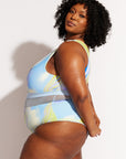 Nomads Swimwear - Coast One Piece II - Sky/Geode -