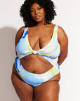 Nomads Swimwear - Shoreline One Piece II - Sky/Geode -
