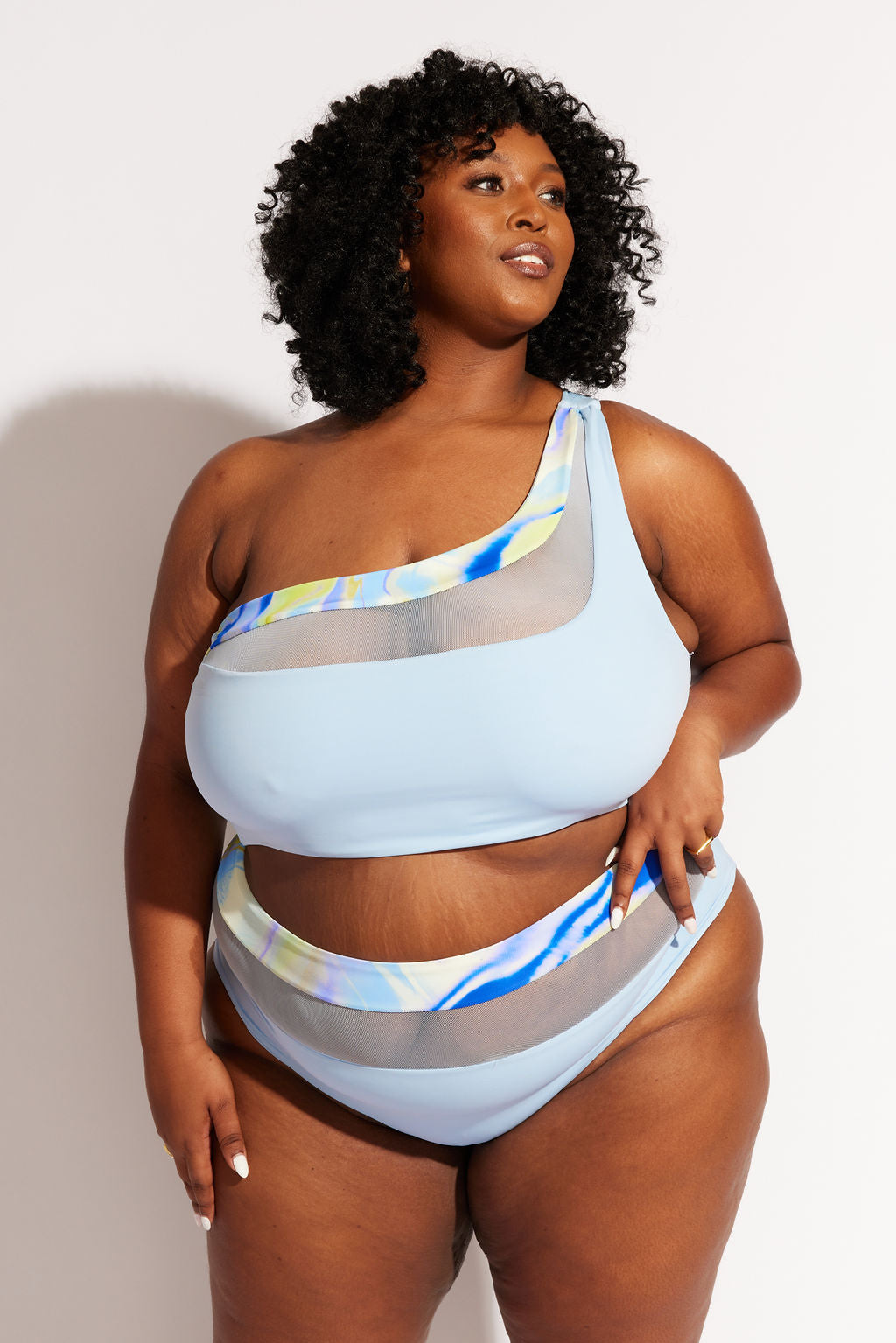 Nomads Swimwear - Bay Bottom II - Sky/Geode -