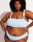 Nomads Swimwear - Current Top II - Sky/Geode -