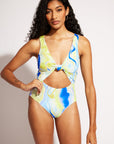 Nomads Swimwear - Shoreline One Piece II - Sky/Geode -