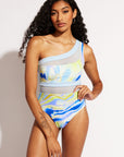 Nomads Swimwear - Coast One Piece II - Sky/Geode -