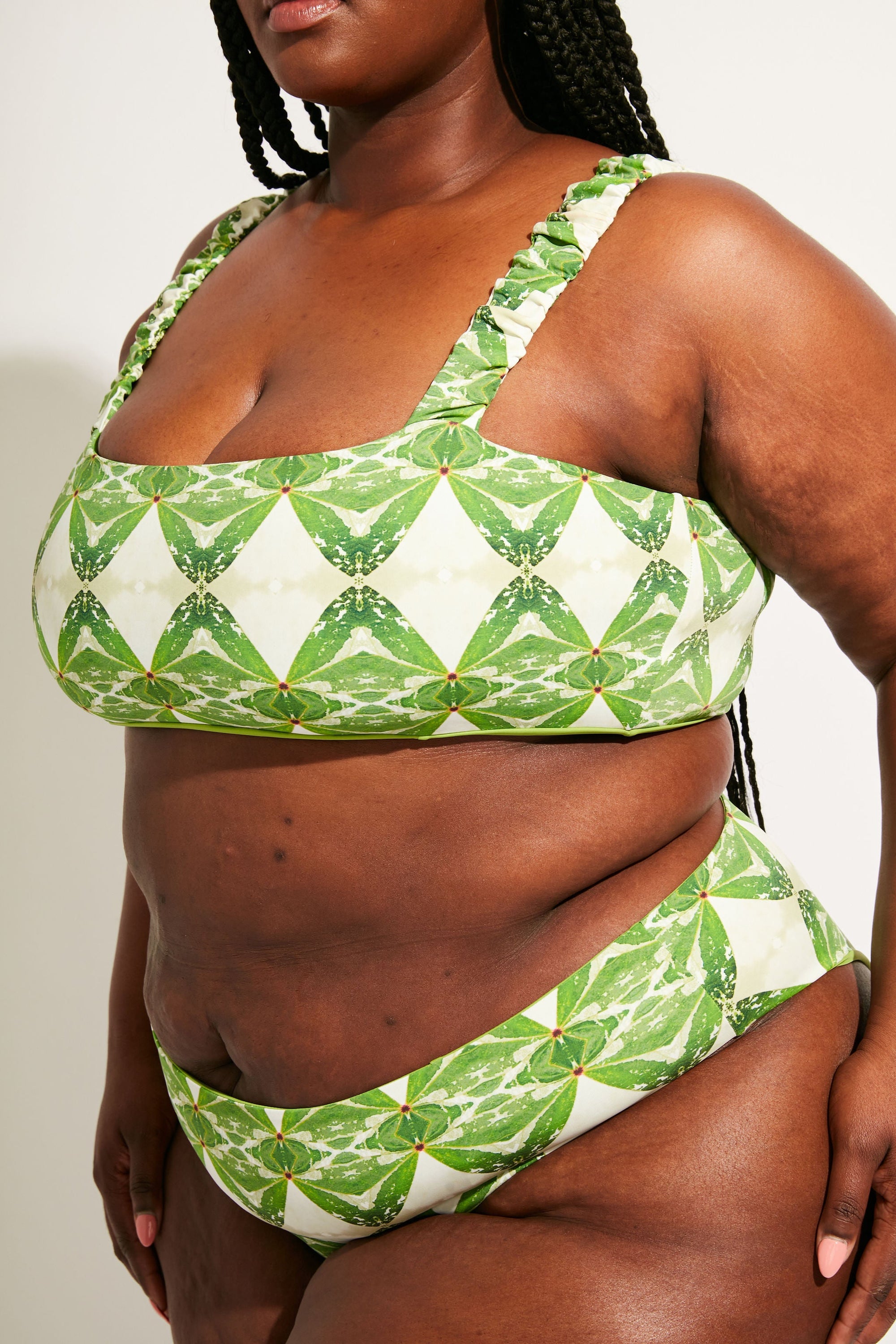 Nomads Swimwear - Current Top II - Pothos/Nephrite -