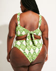 Nomads Swimwear - Current Bottom II - Pothos/Nephrite -