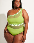Nomads Swimwear - Coast One Piece II - Pothos/Nephrite -