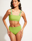 Nomads Swimwear - Current Bottom II - Pothos/Nephrite -