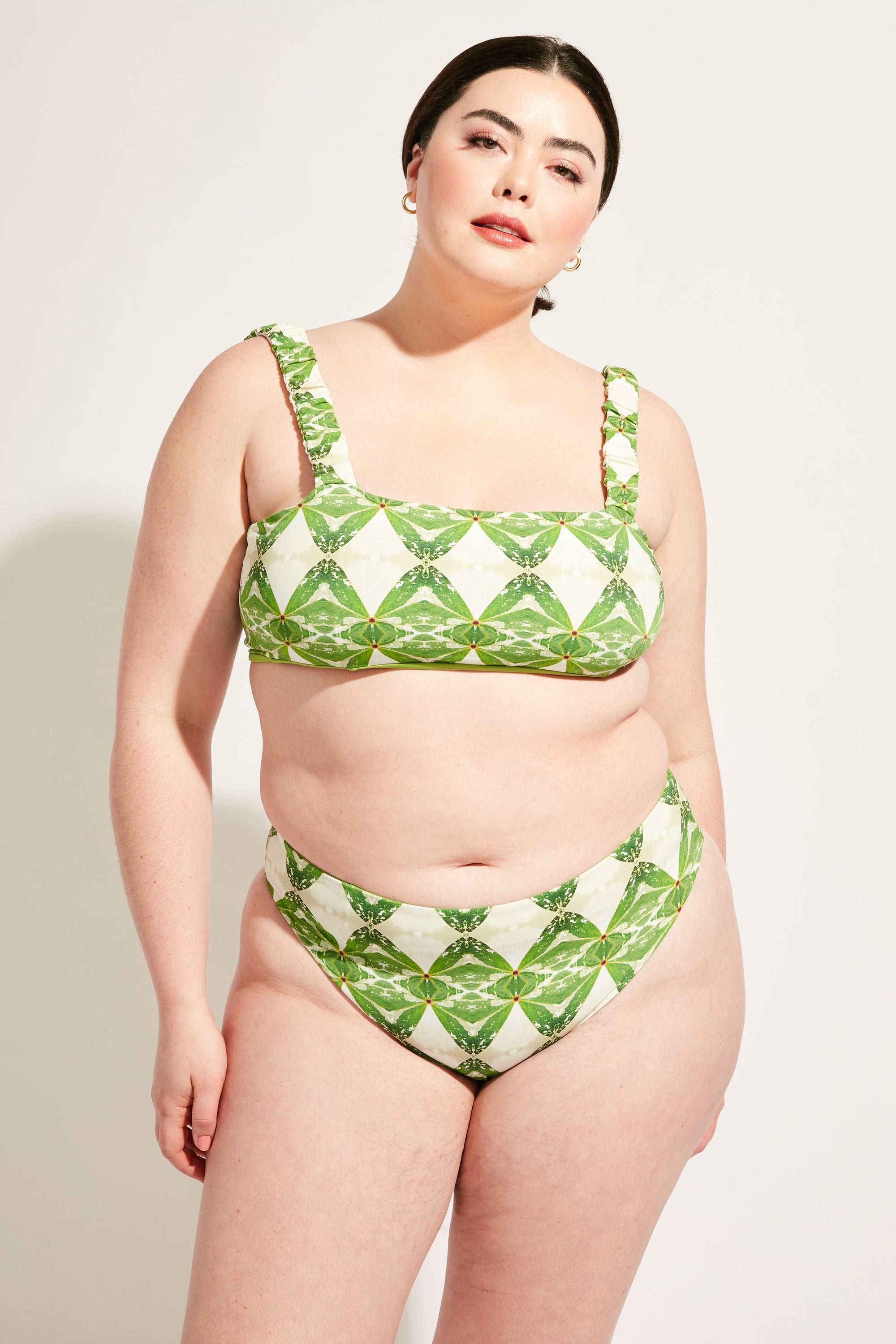 Nomads Swimwear - Current Bottom II - Pothos/Nephrite -