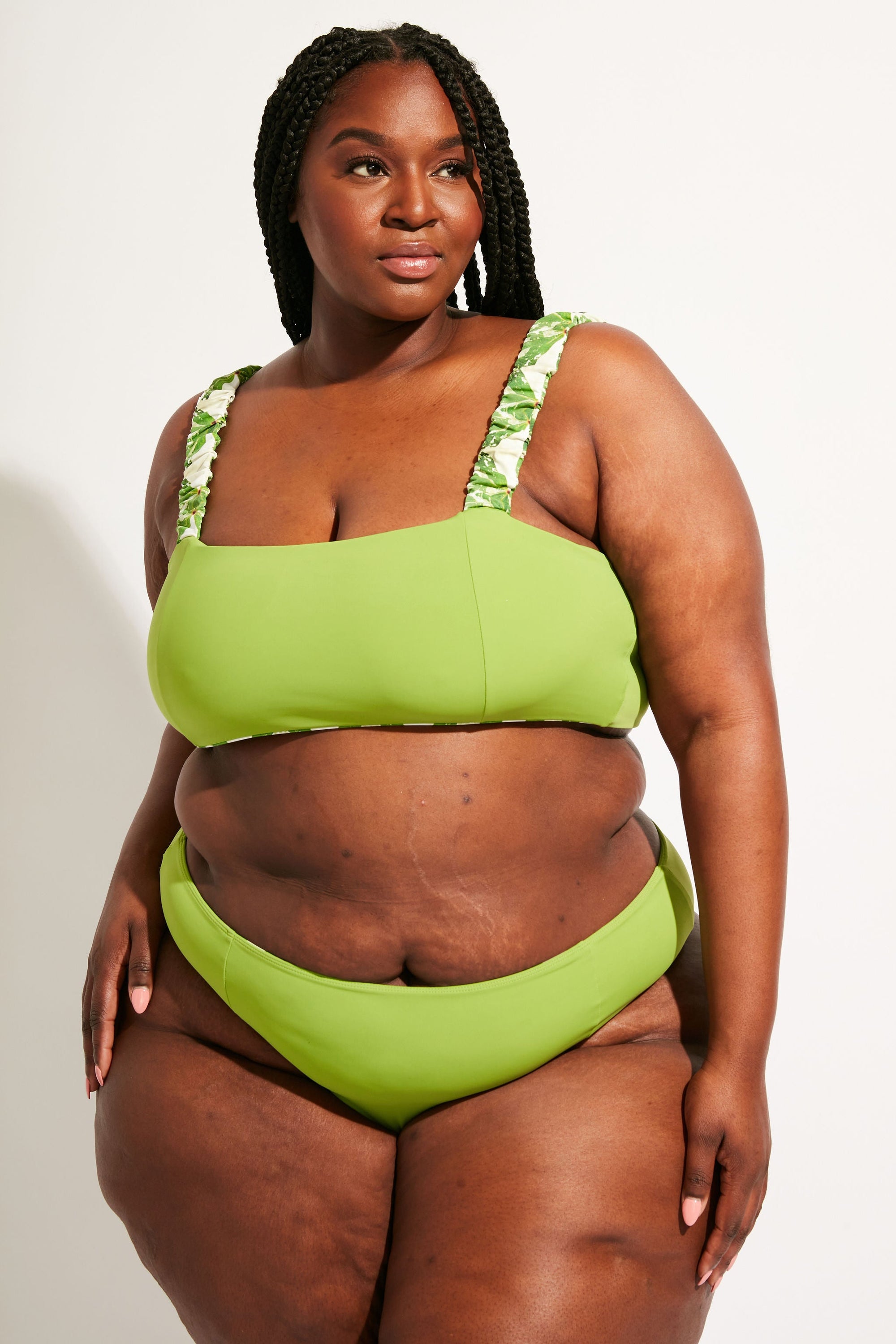 Nomads Swimwear - Current Bottom II - Pothos/Nephrite -