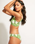 Nomads Swimwear - Playa Top II - Pothos/Nephrite -