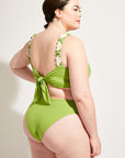 Nomads Swimwear - Current Bottom II - Pothos/Nephrite -