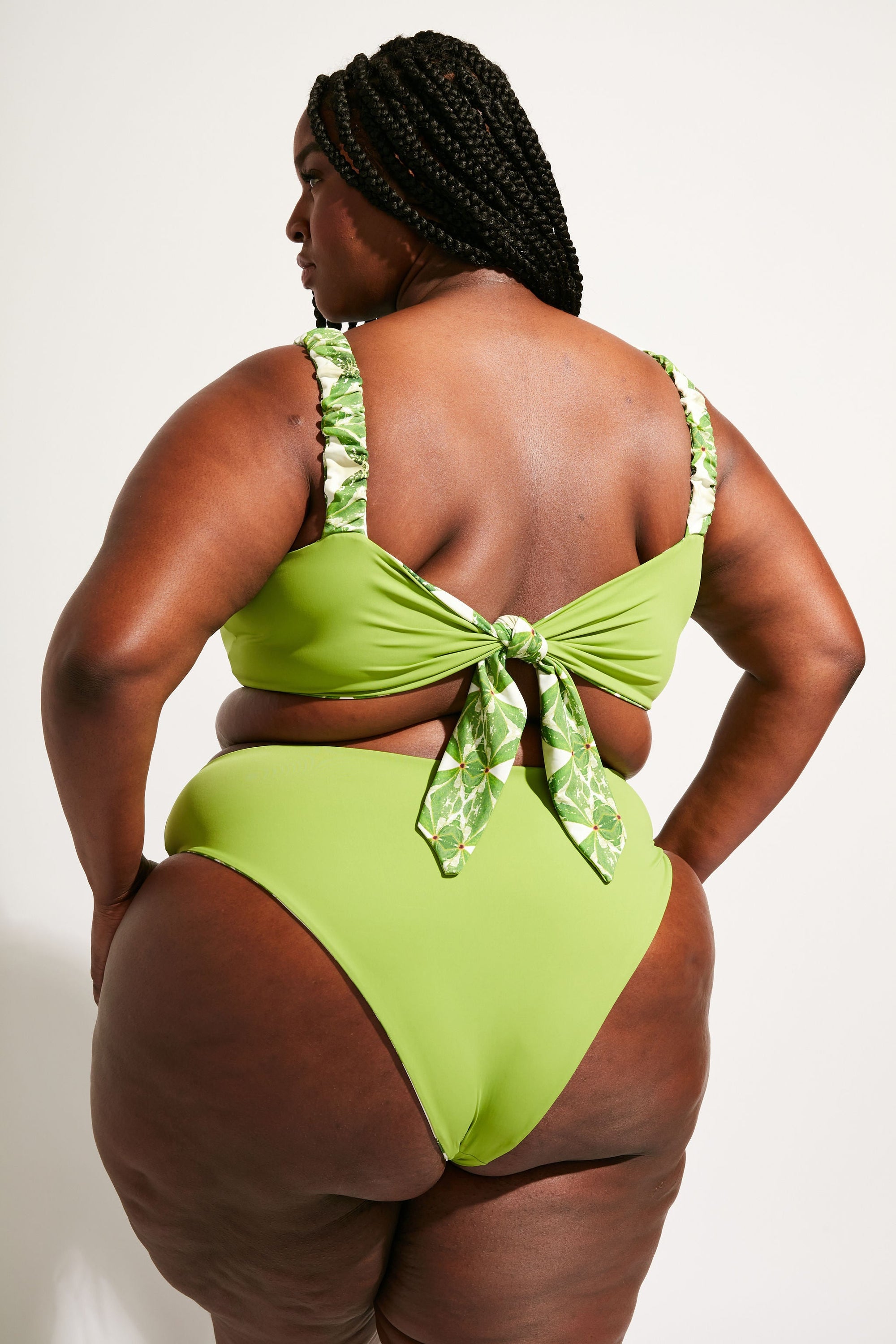 Nomads Swimwear - Current Bottom II - Pothos/Nephrite -
