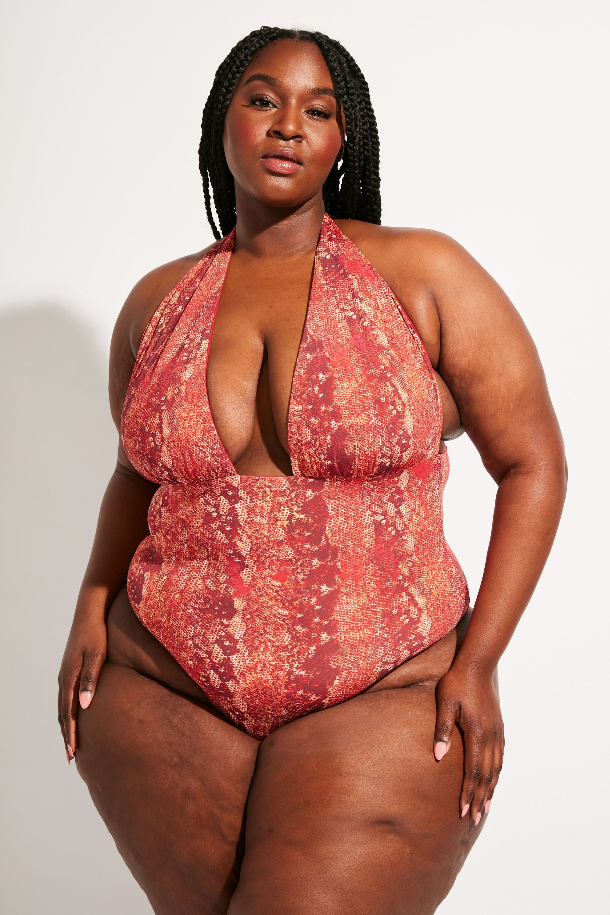 Nomads Swimwear - Isle One Piece - Iguana/Merlot -