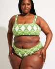 Nomads Swimwear - Current Bottom II - Pothos/Nephrite -