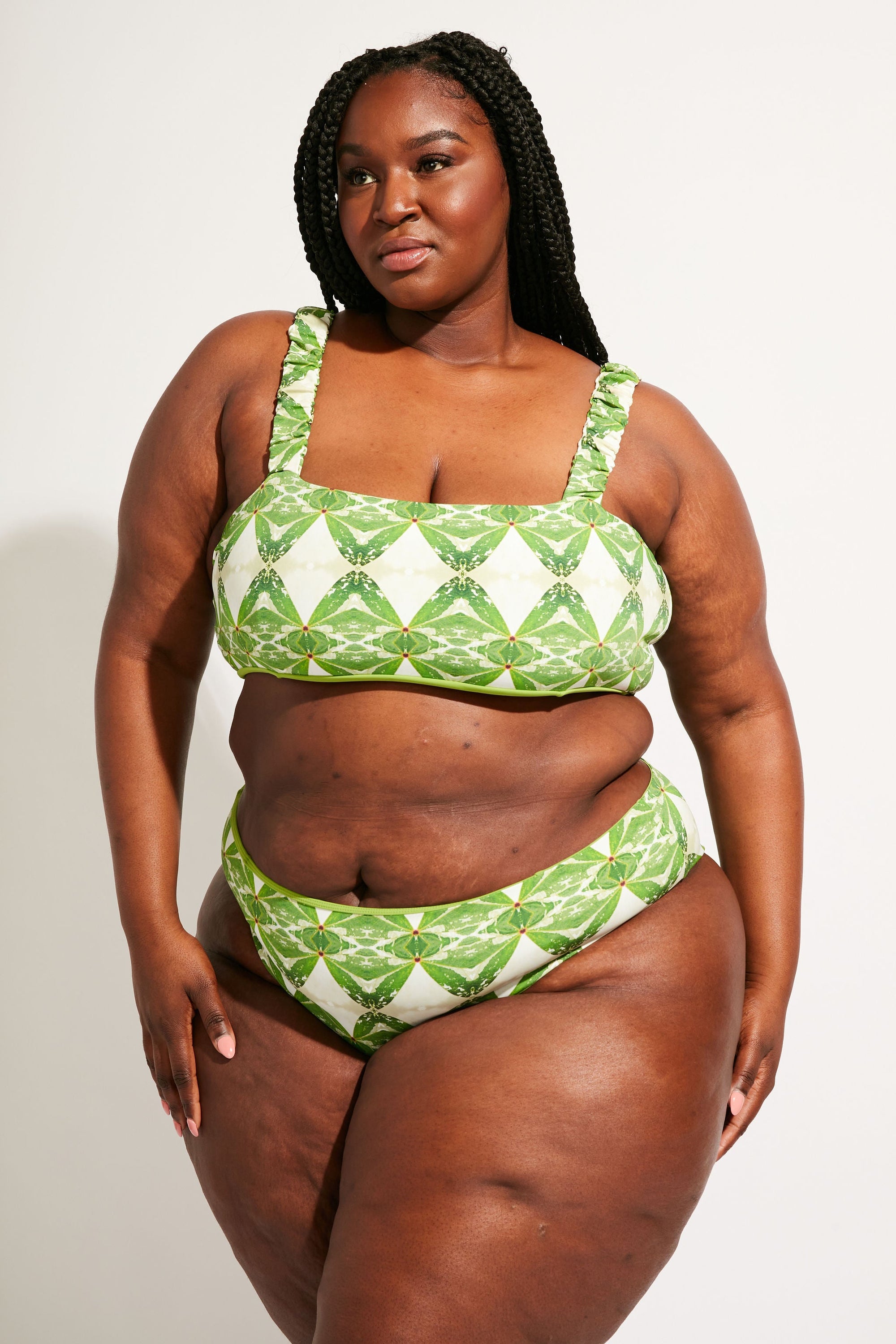Nomads Swimwear - Current Top II - Pothos/Nephrite -