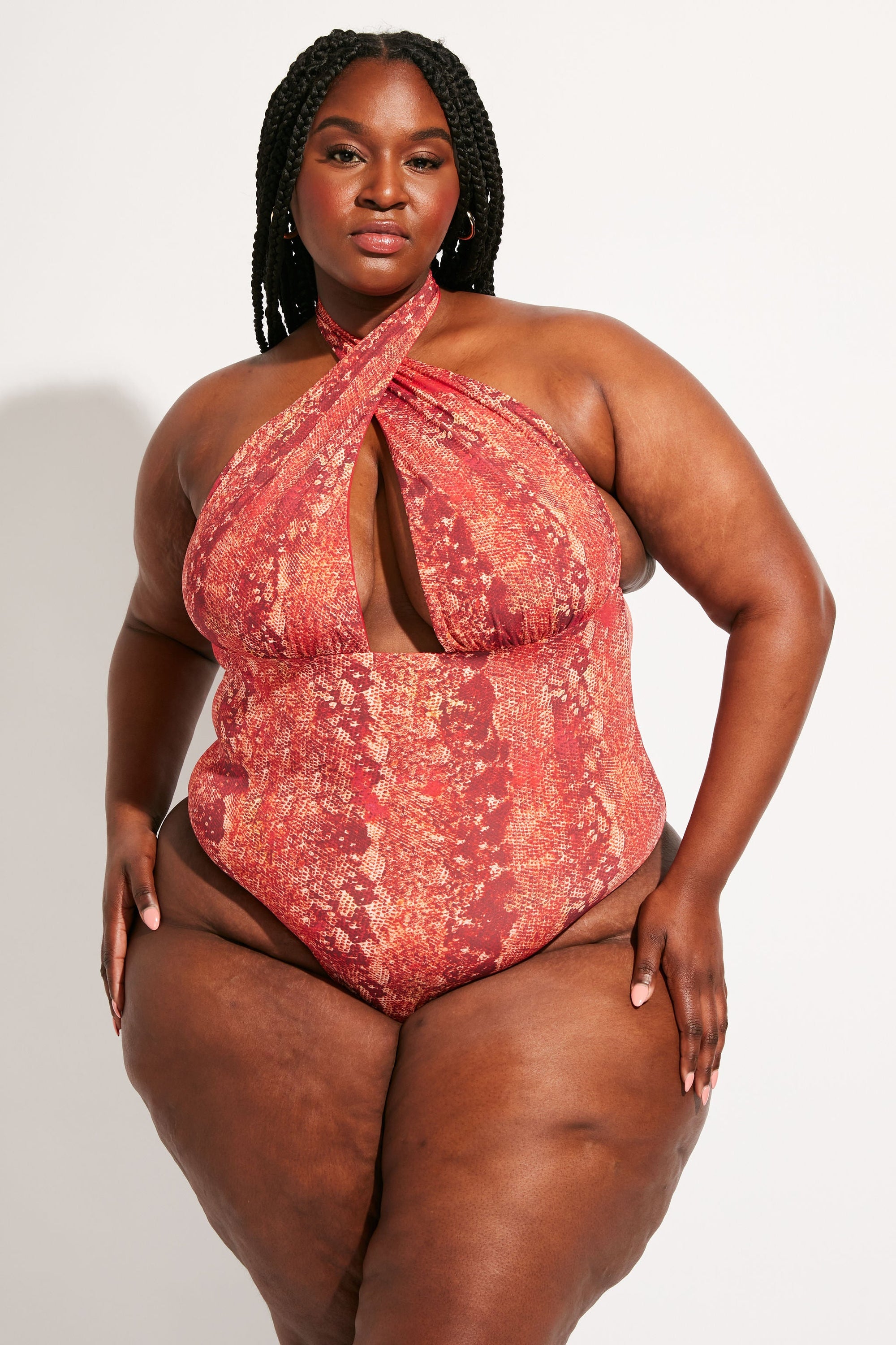 Nomads Swimwear - Isle One Piece - Iguana/Merlot -