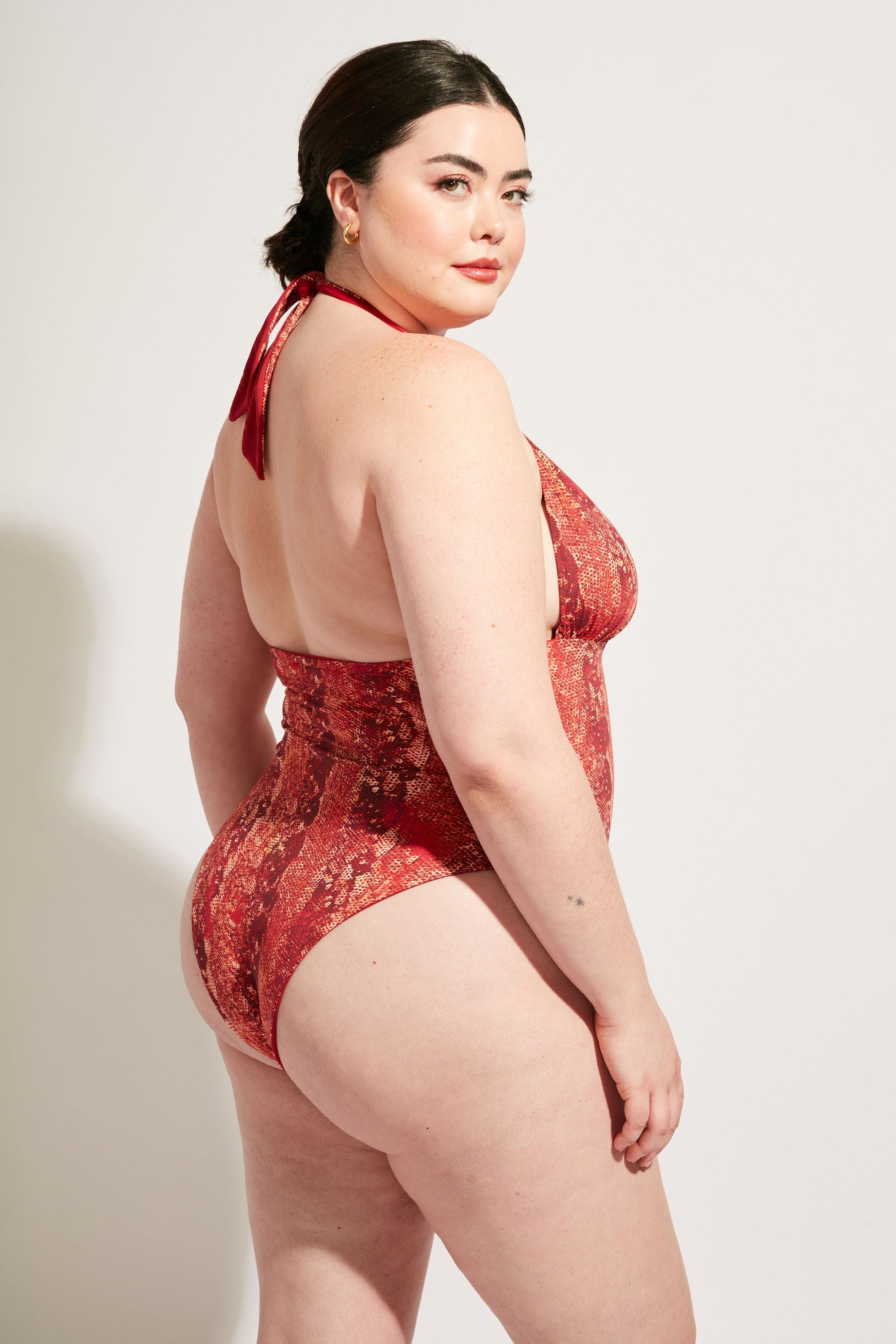 Nomads Swimwear - Isle One Piece - Iguana/Merlot -