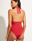 Nomads Swimwear - Isle One Piece - Iguana/Merlot -